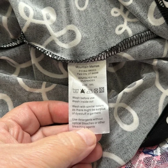 Black / White Knit Tunic XXL - Picture 6 of 6